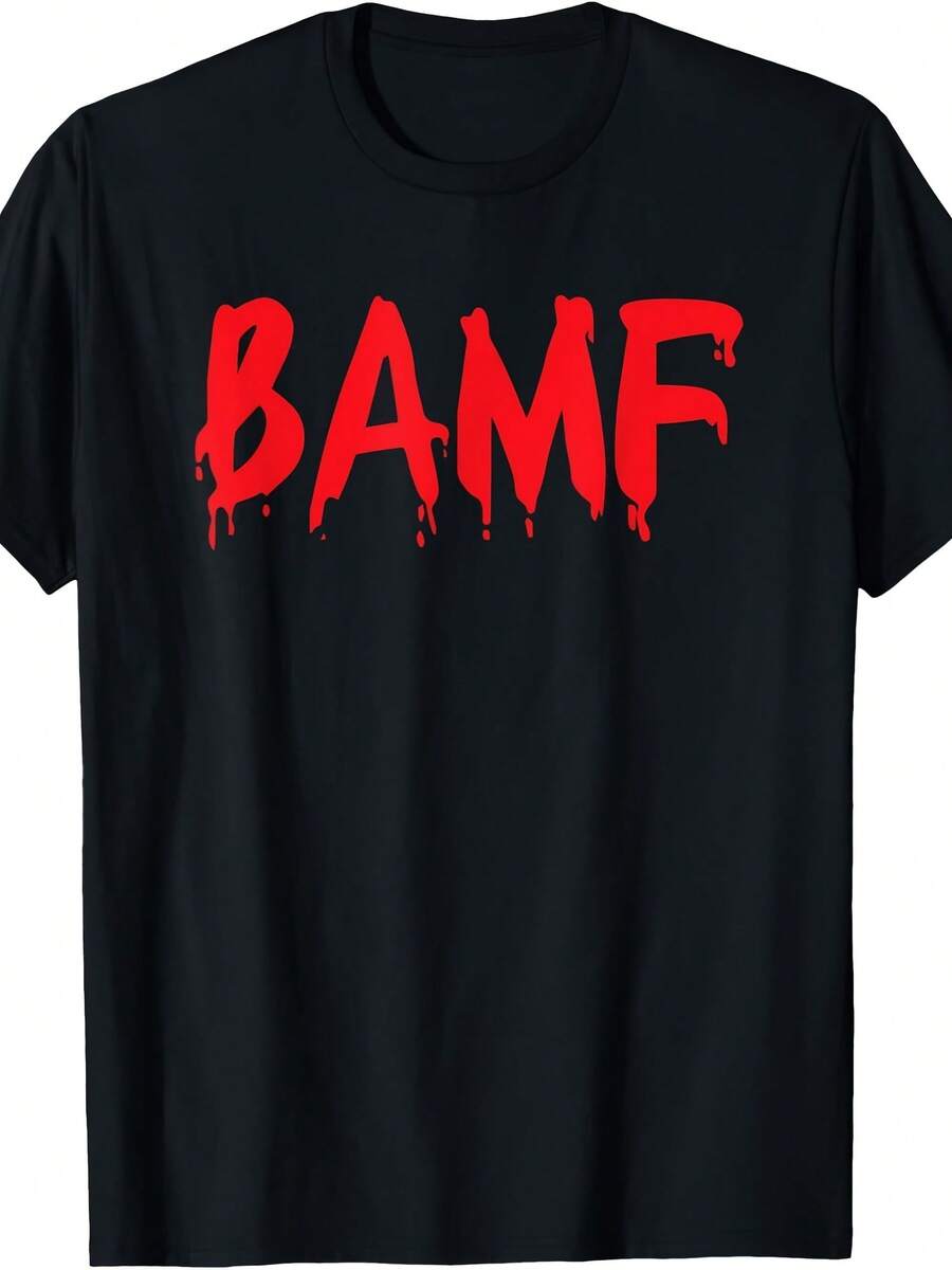 BAMF Bad Mother Er Funny MMA Boxer Wrestler Gifts T-Shirt - Style 11 - View 1