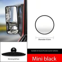 Art Deco Round Wall Mirror – Full-Length Horizontal Wall-Mounted Mirror With Plastic Frame, No Electricity Needed | Decorative Home Accent For Living Room, Bedroom, Entryway, Bathroom Wall Decor, Selfie Mirror For Outfit Try-On, Room Decor - Multicolor - View 17