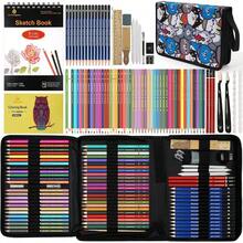 Pro Pencils Drawing Sketching Set 14 Pcs Graphite (12B - 6H) Kit Soft Pencils Ideal Gift For Drawing Art, Sketching, Shading, Artist Pencils For Beginners Pro Artis - 100 - View 1