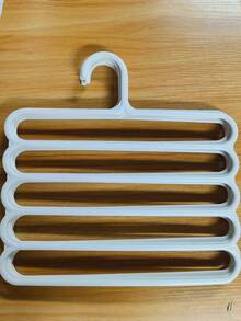 5 pièces/1 pièce Cintre multifonction Décorations Décor de festival Décor de chambre Décor de maison Décor de chambre à coucher Robe Pantalon Chaussures Jeans Bottes Jupe Chambre à coucher, Organisateur, Organisateur, Rangement à la maison, T-shirt blanc Femme, Pantalon noir Femme