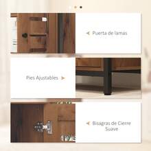 Kleankin Bathroom Vanities & Medicine Cabinets - màu nâu - Xem 5