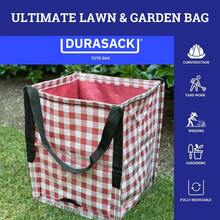 Heavy Duty Storage Tote Bag 22Gallon Rugged Woven Polypropylene Moving Bag Reusable SelfStanding Design Holds Up To 500 Pounds Single Gingham Red