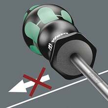 Wera Kraftform Plus 350 - Desatornillador, ,(Phillips, PH 0 Head, 4" Blade Phillips) - Tipo 4 - Ver 12