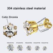 专业可重复使用耳洞穿刺枪套装，包含12对耳环和5对皇冠锆石耳钉 - 藍色耳槍 - 查看 7