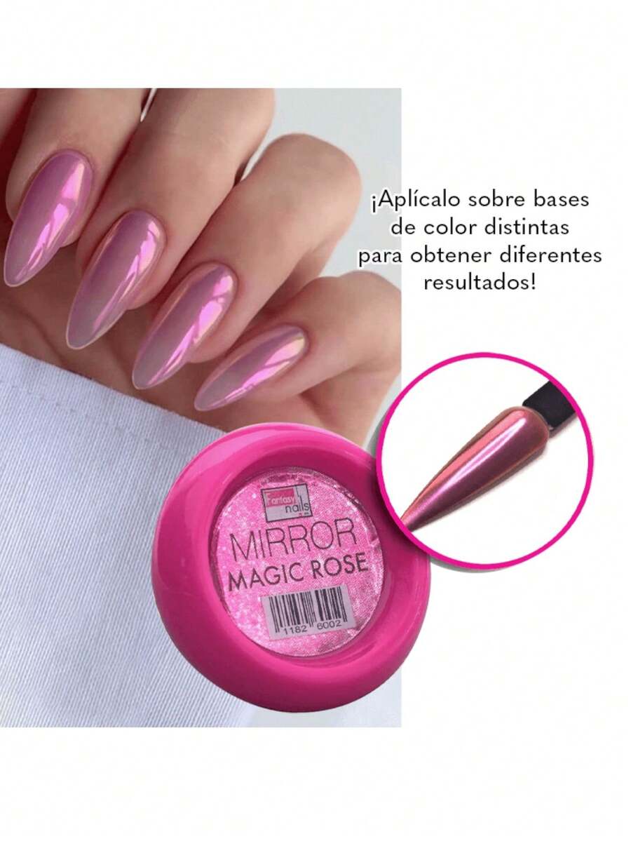 Nail Base & Top Coats - MIRROR MAGIC ROSE - View 1