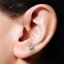 2~4PCS 16G 316L Pushin Lip Rings Butterfly And Bee Nose Stud Rings Top Push In Threadless Surgical Steel Flat Back Nose Rings Studs For Womens{"Color_name":"SilverGoldZHD"} - SilverGoldZHD - View 8