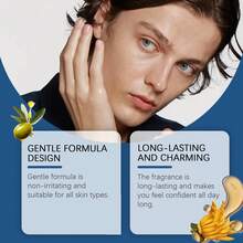 Men's Sandalwood Balm Series Solid Balm,Natural Mild Ingredients,Lasting Scent Keep Fresh, Waterproof & Portable Solid Ointment, For Dating/Daily - 30 gramos - Ver 6