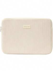 1 pièce Housse d'ordinateur portable de couleur atténuée, texture douce et lisse, convient aux ordinateurs portables de 14/15,6 pouces, idéal pour l'école, les voyages et le bureau