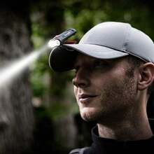 ZYDS ENERGIZER LED Clip Light S200 IPX4 Water Resistant Cap Visor Clip On Light With Pivoting Head Bright Durable Light For Work Outdoors Emergency Batteries Included - ENCAP22E - View 5