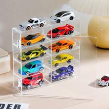 1/3/6pcs Set Alloy Sports Car Model With Display Box, Collectible Racing Car Toy, Full Metal Material, Home Decor, Birthday/Halloween/Christmas Gift, Best Gift - Multicolor - View 4