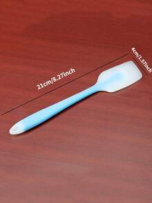 1 pieza/Azul 1 pieza/Rosa 1 pieza/Morado 1 pieza/Rosa claro 1 pieza/Rosa oscuro Juego de cucharas de silicona premium - Utensilios de cocina antiadherentes y resistentes al calor, aptos para cocinar, hornear, grado alimentario, seguros para lavavajillas - Ideal para chefs y reposteros en el hogar - Perfecto para uso diario y como regalo