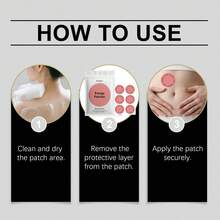 身体护理贴 - 温和滋养、轻盈、粘性强、便携、易于使用的身体护理贴 - 彩色 - 查看 5