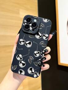 Kirsche Jesus Flüssigsilikon Handyhülle Komplettschutz stoßfest sturzsicher TPU Weich Gummi Hülle kompatibel mit iPhone 16/11/12/13/14/15/15pro/15 Plus/15 Promax/7plus/8plus/X/Xs Max/Xr/11pro/12pro/13pro/14pro/12mini/13mini/11promax/12promax/13promax/14promax/14plus/6/6s/6plus/7/8/16Pro/16plus/16promax//17air - Verschiedenfarbig - Übersicht 2