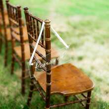 Modern Acrylic Wedding Reserved Sign, Banderole Wedding Reserved Sign, Reserved Wedding Gifts, Wedding Chair Sign Decor, Reserved Table Decor, Acrylic Wedding Sign, Wedding Decor