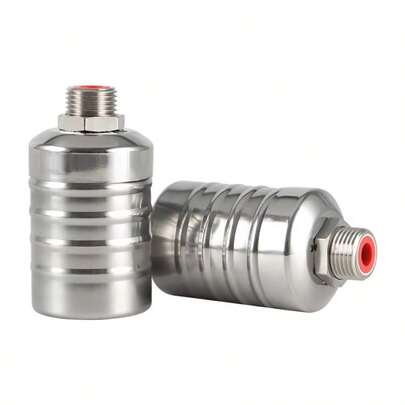 Válvula de flotador, construcción de acero inoxidable 304, válvula de flotador de cierre automático para llenado de agua de 1/2 pulgada a 3/4 pulgada, adecuada para el control totalmente automático del nivel de agua en tanques, albercas, torres de agua y bebederos para ganado.
