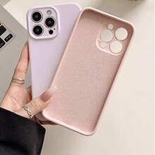 Closed Velvety Silicone Cases - Roxo - View 2