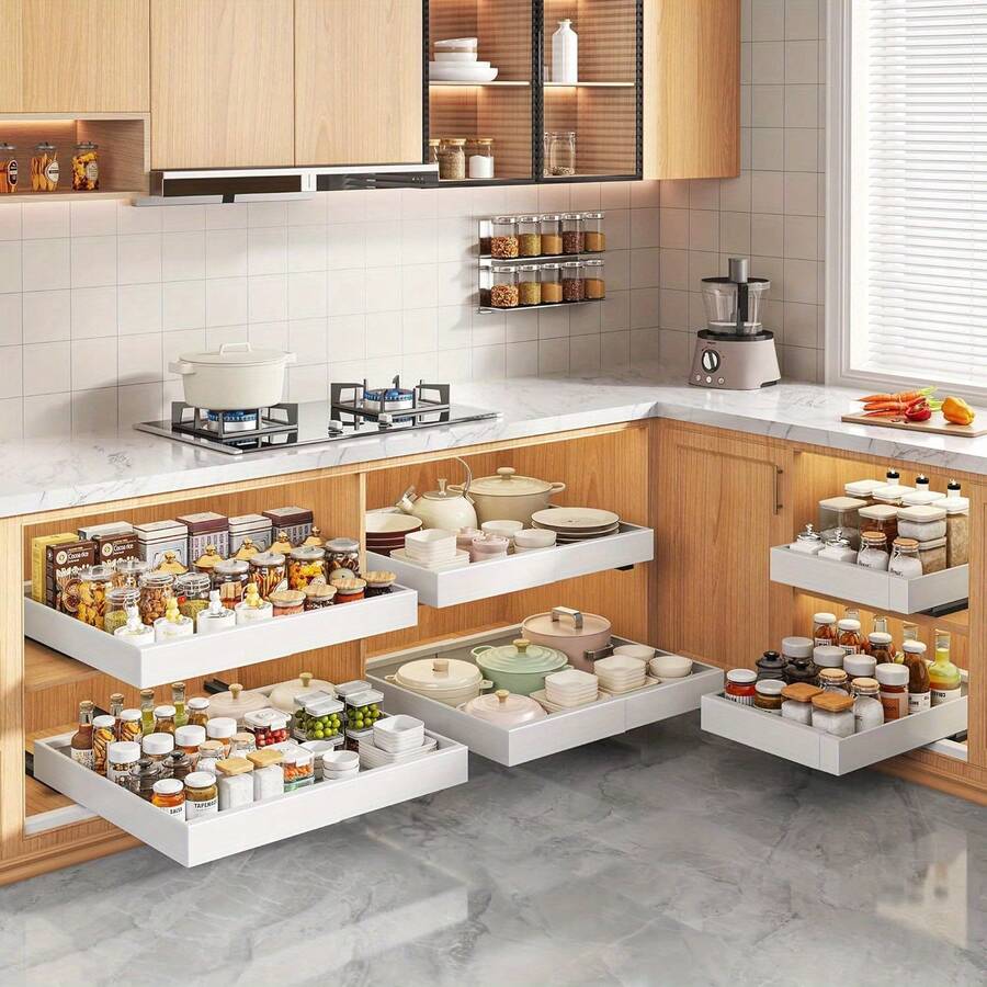 Slide Out Organizer - Bianco - Visualizzare 1