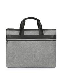 1pc 37cm*1cm*30cm Nylon Briefcase, Lightweight Ultra-Thin Men's Briefcase Laptop Bag Suitable For Daily Commute And Outdoor Use Bible Bag - Multicolor - View 13