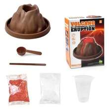 Children's Science Experiment Kit For Making Small Volcano And Iceberg Eruption DIY Educational Toy For Kindergarten And Primary School Students, Cultivating Hands-On And Problem-Solving Skills, Stimulating Scientific Thinking And Exciting Children's Interest In Natural Science And Technology.Worry-Free Chemistry And Volcano Toy Set For Educational Scientific Experimenting., Physics, Science Experiment Kit, Boys Toys Age 7 - Burnt Orange - View 12