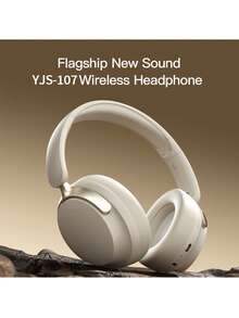 Auriculares inalámbricos Bluetooth 5.4 supraaurales Yisen YJS-107, estéreo HIFI, plegables, con micrófono con cancelación de ruido integrado, para deportes al aire libre, juegos y entretenimiento. Ideales para todos. - Azul - Ver 5