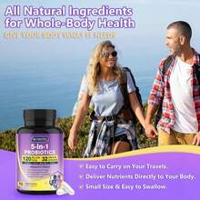 Probiotics For Women &Amp; Men Digestive Health,120 Billion CFUs, Prebiotics And Probiotics For Gut Health, D3, Zinc &Amp; Immune Support Herbs, Detox Cleanse, 45 Day - 3 Month Supply - Tên hương vịA - Xem 7