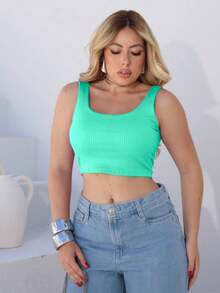 Cropped Feminino Fashion Versátil e Confortável - Verde - Visão 2
