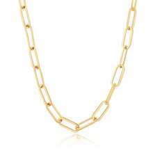 1 件 925 银几何链女士项链，简约颈链，适合日常、派对、节日、音乐节、送给家人、朋友、圣诞节、万圣节、情人节、生日的礼物 - 金色 - 查看 10