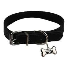 1pcs Cute Bone Collar Subculture Punk Puppy Necklace - màu đen - Xem 5