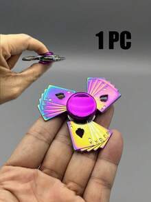 精致迷你旋转玩具，色彩缤纷的减压玩具，自行车链轮旋转玩具，压力缓解利器，金属链轮旋转减压玩具，酷炫有趣，链轮飞轮，旋转玩具，缓解压力和焦虑，专注手指旋转玩具 - 幻彩 - 查看 21