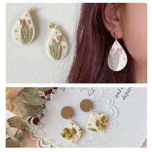 Stainless Steel Polymer Clay Cutter Set (24/30 Pcs) - Geometric Shapes Pottery Ceramic Clay Cutting Molds- Round, Star, Triangle, Heart, Flower, Square, Rectangle & Oval DIY Jewelry Pendant