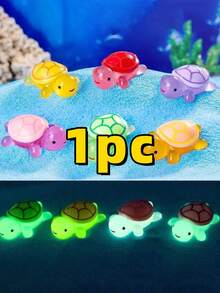 20/50pcs Glow-In-The-Dark 3D Turtle Ornaments - Unique DIY Crafts And Outdoor Garden Decor (Random) - Multicolor - View 16