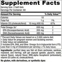 Nordic Naturals Prenatal DHA, Unflavored - 90 Soft Gels - 830 Mg Omega-3 + 400 IU Vitamin D3 - Supports Brain Development In Babies During Pregnancy &Amp; Lactation - Non-GMO - 45 Servings - Flavor NameB - 查看 2