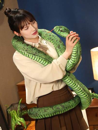 Longues poupées douces en forme de serpent, animaux en peluche mignons, jouets farces et attrapes, cadeaux pour enfants, anniversaire, Halloween, Noël, décoration de la maison