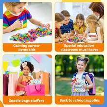 NewFidget Toys Party Favors For Kids: 12 Pack Spinner Rings Bulk - Treasure Box Stress Toys For Teacher Classroom Prizes - Christmas Stocking Stuffers Bulk For Birthday Party GiftsBirthday Gift Ages 1-3 - 1 - Xem 7