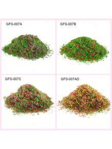 30G DIY Model Train Grass Railway Tree Foliage Leaves For Ho Scale Train Railway Scenery Diorama Mesh Railroad - As Photo - View 8