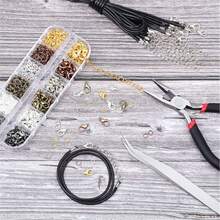 660pcs Zinc Alloy Lobster Clasp And Jump Rings, Bracelet Necklace Making Tool Kit, Chain Closure Accessories Craft Set - Multicolor - View 8