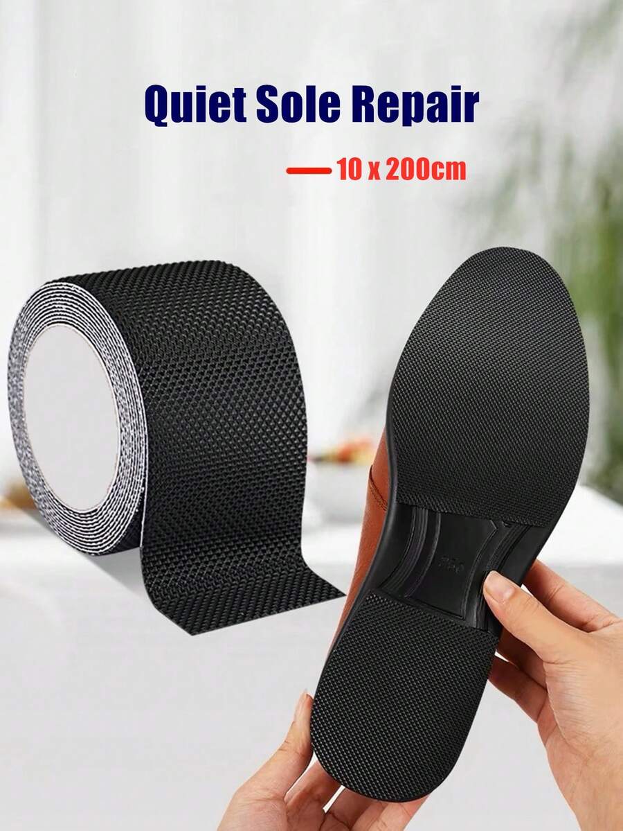 2-5卷防磨损静音鞋底垫，高跟鞋降噪贴纸，自粘鞋洞修补工具配件