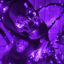 1PC10/30/50/70/80LED2/3/5/7/10M Halloween Tring Light Halloween Decoration Room Decor Halloween Garden Decor For Gift Fairy Holiday Decor Festival Decor