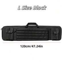 36英寸/48英寸战术步枪包，双长步枪收纳包，软包枪套，长枪包，完美适用于步枪、手枪等枪支的收纳和运输，全能射击场战术步枪背包 - 彩色 - 查看 11