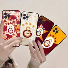 Coque de téléphone compatible avec Galatasaray Club pour 16 15 14 11 12 13 Mini Pro XS Max, 6 7 8 Plus X, 17 Pro, 17 Pro Max, 17, 16 Pro - Z5 - Voir 6