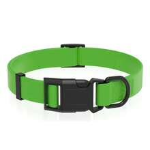 Waterproof Dog Collar, Easy-Clean Rubber Dog Collar With Quick-Release Buckle, Suitable For Small, Medium Or Large Dogs