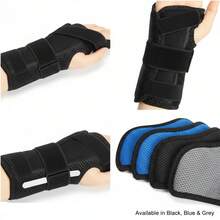 2PCS Wrist Brace For Carpal Tunnel - Night Sleep Support Splints For Right & Left Hand, Adjustable Compression Sleeve & Stabilizer For Men & Women - Multicolor - View 10