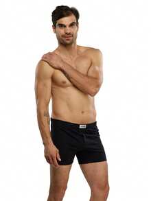 Men Trunks - Czarne - Zobacz 2