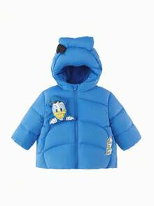 Balabala Chaqueta acolchada para niños de Disney, niños y niñas invierno 2025, abrigo exterior grueso y cálido