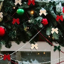 50/20 BUC/Set Mini Fundițe de Catifea de Crăciun, Decorațiuni cu Fundițe de Crăciun, Fundiță de Catifea pentru Brad de Crăciun, Fundiță de Catifea pentru Cadou cu Panglică Festivă, Ambalaje Cadou de Crăciun DIY pentru Meșteșuguri, Cusut și Tăiere, Decorațiuni de Crăciun, Decorațiuni pentru Petrecerea Evenimentelor, Decorațiuni de Anul Nou, Potrivite pentru Coroane de Sărbători, Decorațiuni de Crăciun, Meșteșuguri Rurale, Consumabile pentru Petrecerea de Crăciun