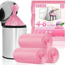 3 Rouleaux/26 Pièces (78 pièces) Petit Sac poubelle (45 cm/17,7 * 50 cm/19,6 po) Doublure de poubelle portative et épaissie, saine pour Salle de bain, Cuisine, Salon et Maison, Cuisine, Salle de bain, Maison, Fournisseurs pour la maison