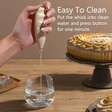 新款奶泡器、大功率手持奶泡器、迷你奶泡器、咖啡搅拌器、不锈钢拿铁、卡布奇诺、抹茶、热巧克力咖啡及饮料搅拌机、便携式奶泡器、无线电动迷你咖啡机 - 多色熱賣 - 查看 7