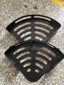 2 pièces Étagère d'angle pour douche, étagère de rangement pour salle de bain en plastique PP épais, étagère de douche intérieure, porte-shampoing, boîte de rangement pour cuisine et salle de bain, panier de douche, étagère triangulaire gain de place - Étagère de rangement murale durable pour shampoing, gel douche et cosmétiques - Facile à installer, design anti-chute, accessoires de salle de bain, cadeau pour la fête des mères