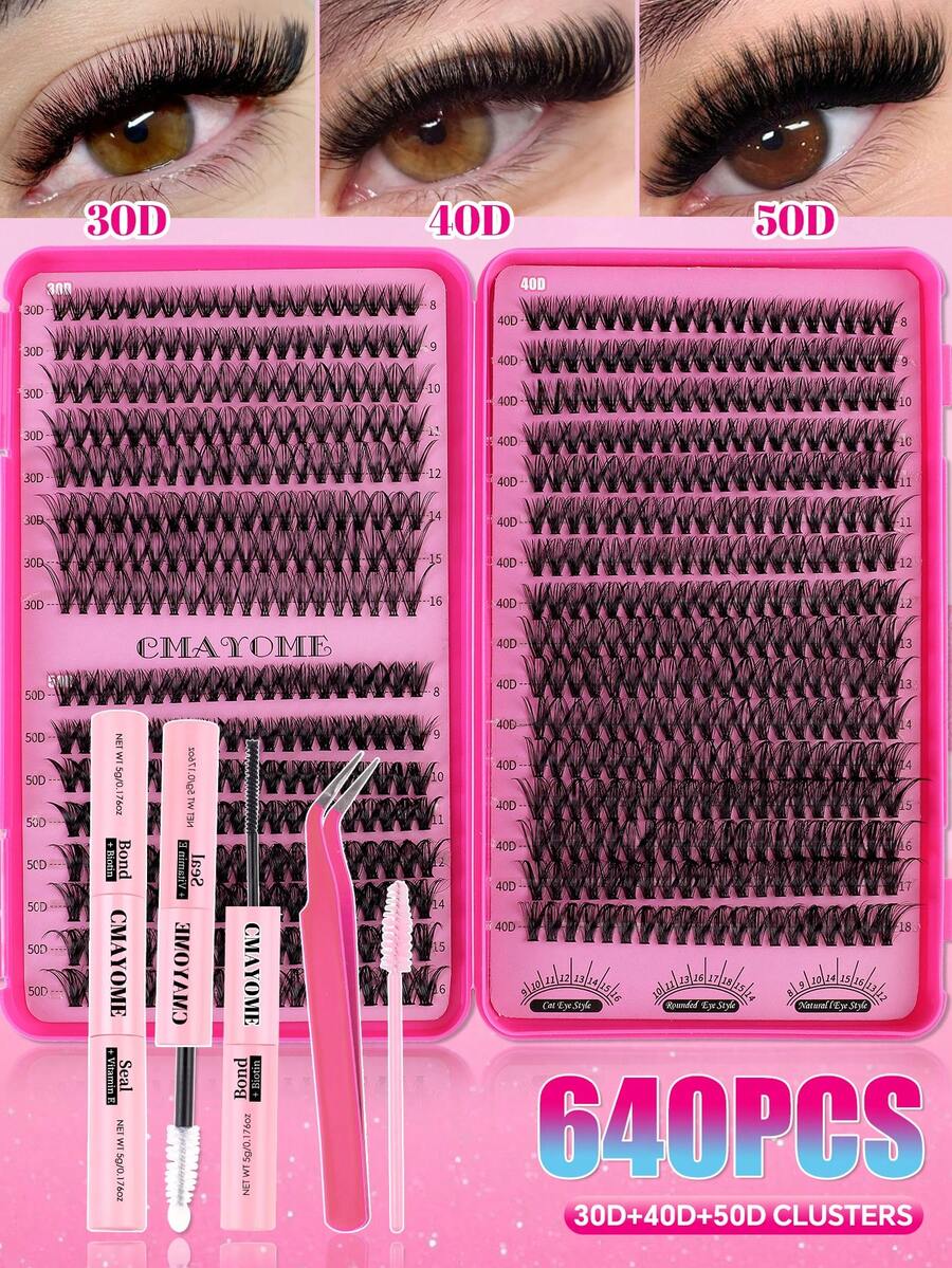 640 sợi mi giả D-Curl kiểu dáng tự nhiên, độ dày 10D+20D+30D+40D+50D, mi đen dày, hỗn hợp (phù hợp cho người mới bắt đầu). Tự nhiên & nhẹ nhàng, số lượng lớn, mi giả kiểu hoạt hình cổ điển, bền lâu, phù hợp sử dụng hàng ngày/tiệc tùng/đám cưới/Giáng sinh/lễ hội âm nhạc. Bao gồm keo dán mi, nhíp và cọ chải mi. Kích thước nhỏ gọn tiện mang theo.