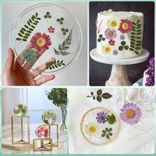 Dried Pressed Flowers Resin, Real Pressed Flowers Dry Leaves Bulk Natural Herbs Kit Scrapbooking Art Crafts, Resin Soap Candle Scrapbook Supplies Card Making Jewelry (Green) - 綠色 - 查看 5